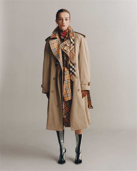 burberry trench coat 2018|Burberry oversized wool trench coat.